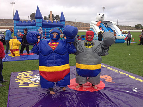 Superhero Sumo Suits Adelaide
